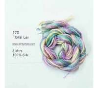 Шёлковое мулине Dinky-Dyes S-170 Floral Lei